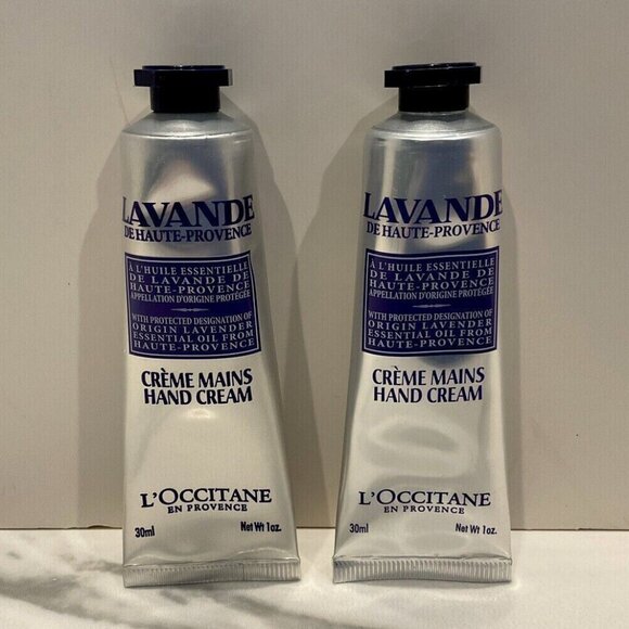 L'Occitane Lavender Essential Oil HAND CREAM 30ML X 2 NEW - Picture 1 of 5